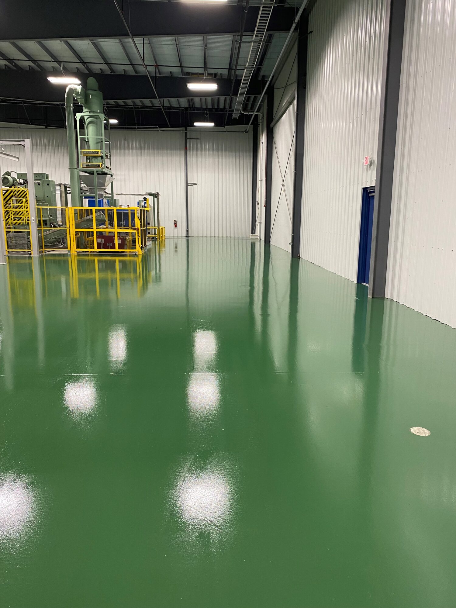 Epoxy floor coatings, concrete floor coatings, industrial concrete floors, industrial concrete flooring, TeamIA, Industrial Applications Inc. IA30yrs
