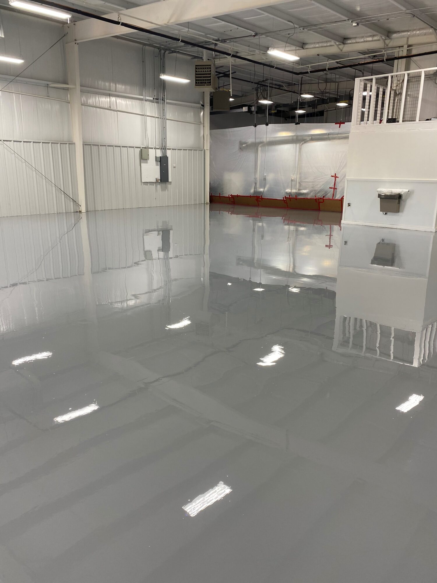 concrete floor coatings;  epoxy floor coating; industrial concrete flooring; Industrial Applications, Inc.; epoxy coatings; Team IA