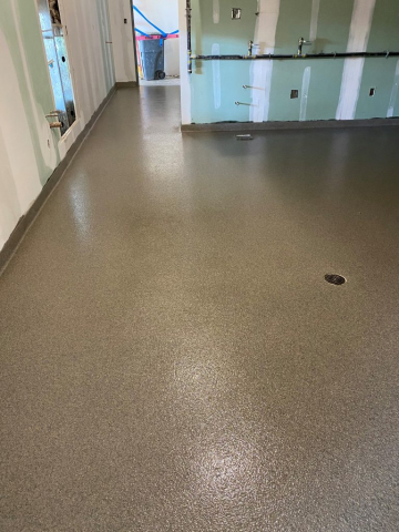 commercial kitchen, USDA approved coatings, seamless floors, concrete floor coatings, Industrial Applications Inc, IA30yrs