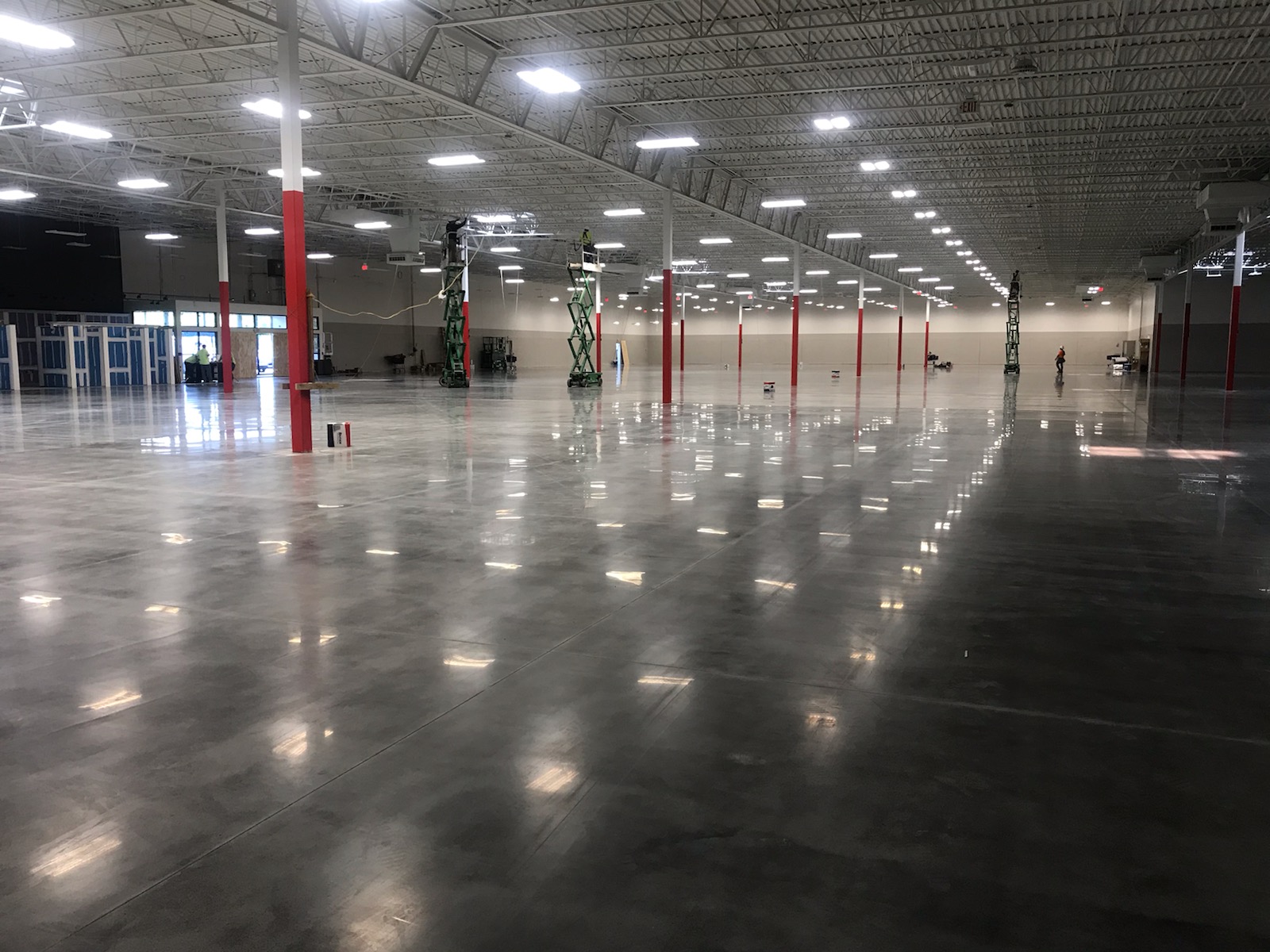 joint fill, joint repair, honor joints, polished concrete, densify concrete
