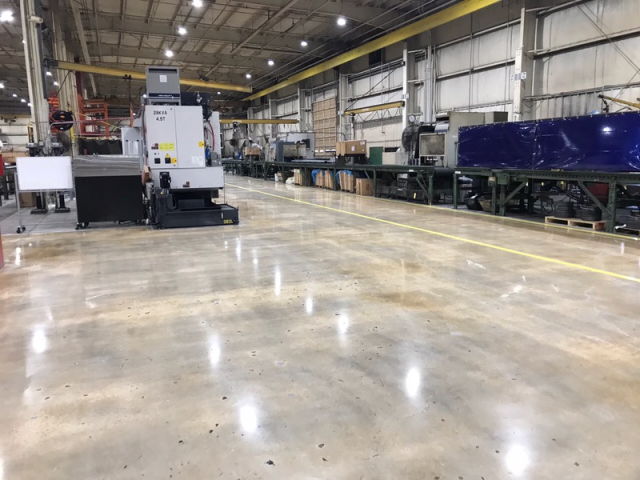 polished concrete, manufacturing floors