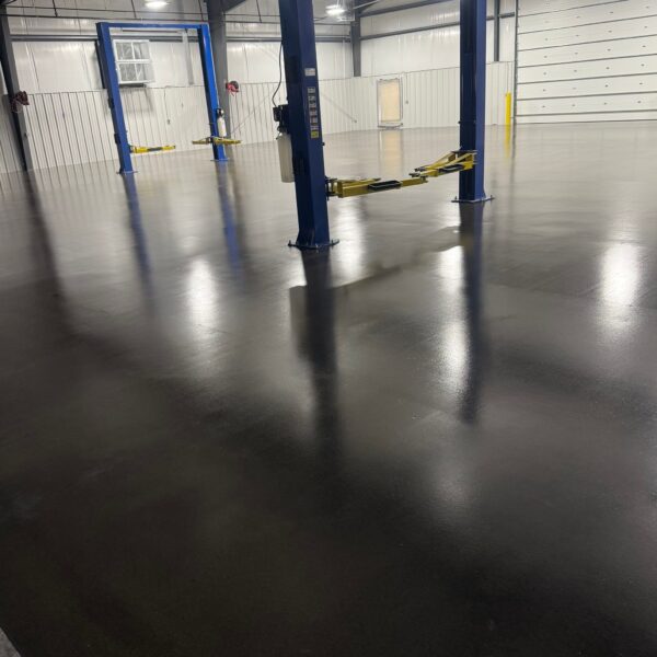 Industrial Applications, inc. prepped the concrete substrates and applied epoxy primer 
