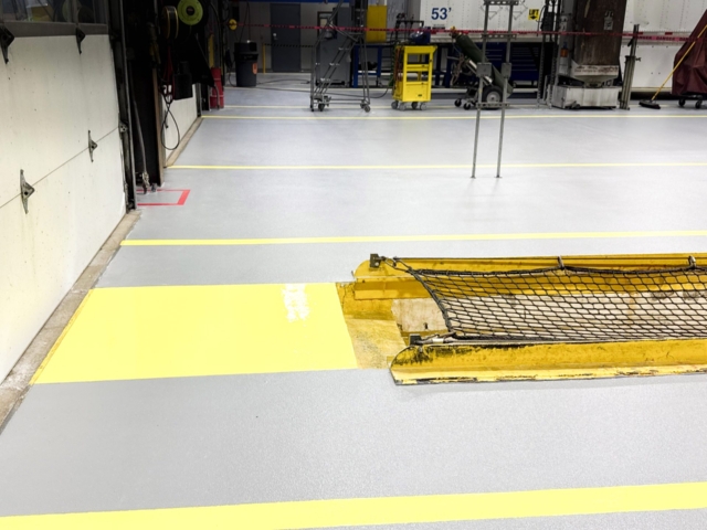 Durability. Chemical Resistance. Slip Protection. Easy Cleanability.&nbsp; A multinational corporation continues to trust #IndustrialApplicationsInc to upgrade their truck and wash bays nationwide. On this project, #TeamIA installed a urethane mortar broadcast system topped with polyaspartic coatings, creating a seamless, highly cleanable surface with built-in slip resistance.&nbsp;