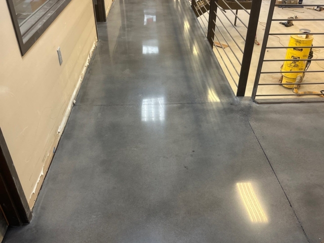 This project came with a high degree of difficulty due to the facility layout and operational constraints. Through careful planning and execution, TeamIA delivered a clean, durable, and visually striking polished concrete surface built to perform in a demanding commercial environment.&nbsp;
