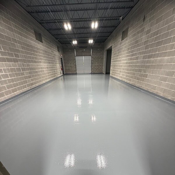 Team IA expertly prepared the existing concrete and installed a Poly-Crete SL system with an epoxy grout coat and a urethane topcoat throughout the facility.
